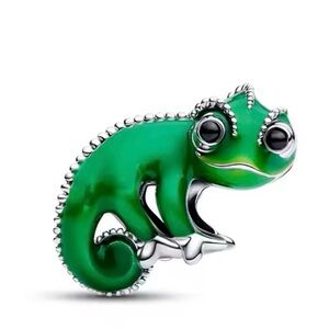 Disney Tangled Pascal Chameleon Lizard Charm NEW